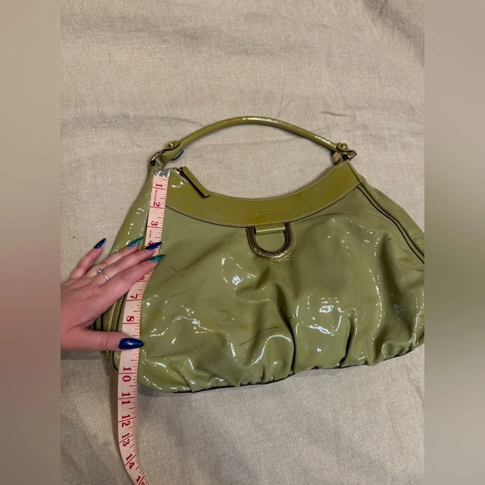 Gucci Abbey D-Ring Patent Leather Hobo Bag - Picture 16 of 16